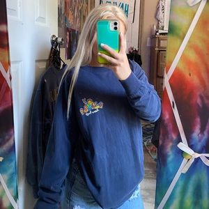 Navy blue long sleeve